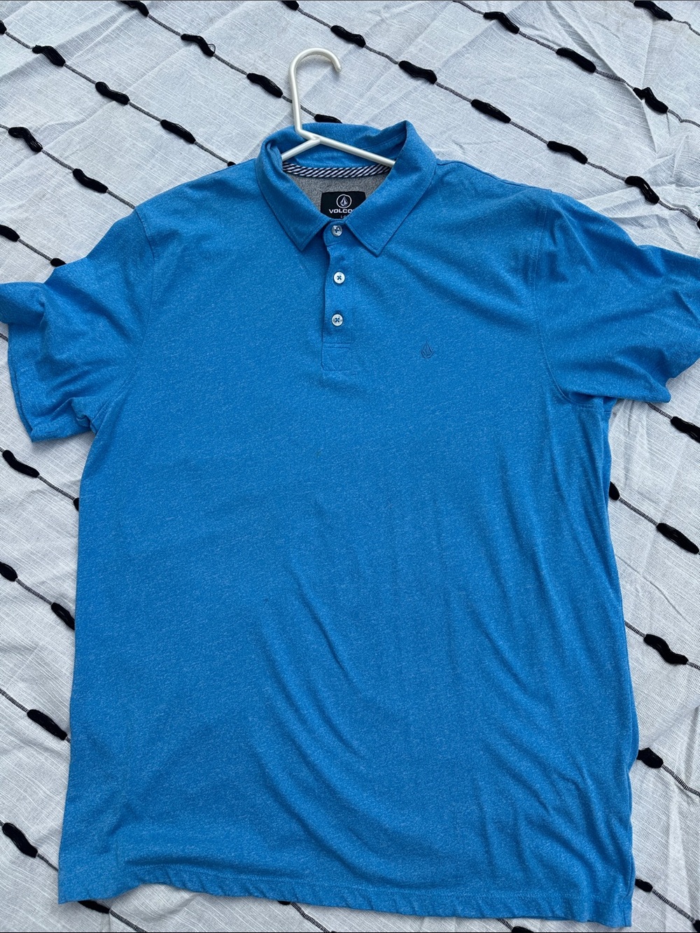 Volcom Men’s Royal Blue Short Sleeve Polo